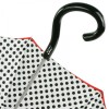 Fantasia Red Double Canopy Polka Dot Luxury Umbrella by Pasotti