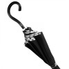 Fantasia Black & White Polka Dot Umbrella with Luxury Ball Handle by Pasotti