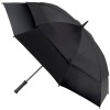 Large Stormshield Black Golf Umbrella by Fulton