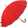 Sedici Fibreglass 16 Rib Umbrella - Red