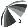 24 Rib Monotone Classic Stick Umbrella