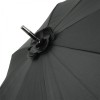 Boutique Triple Frill Umbrella by Soake - Black