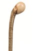 Hazel Coppice Knob Handled Walking Stick - Stout