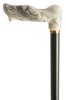 Anatomical Marbled Telescopic Walking Stick - Left