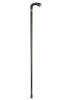 Black Crutch Walking Stick with Swarovski Crystal Pave