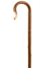 Chestnut Shepherd's Crook,Two Piece, Jointed, Extra Long