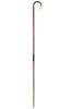 Chestnut Shepherd's Crook,Two Piece, Jointed, Extra Long