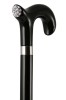 Swarovski Pave Crystal Edge Black Derby Cane