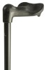 Atlas Extra Strong Fischer Black Adjustable Walking Cane - Left hand