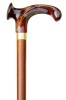 Amber Relax Grip Orthopaedic Walking Stick - Left Hand