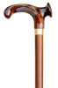 Amber Relax Grip Orthopaedic Walking Stick - Right Hand