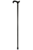 Ebony Derby Walking Stick - Long