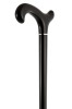 Ebony Derby Walking Stick - Long