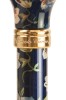 Tea Party Adjustable Walking Stick - Dark Blue Floral