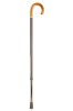 Adjustable Crook Handled Walking Stick