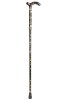 Petite Adjustable Folding Cane - Black Floral