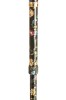 Petite Adjustable Folding Cane - Black Floral