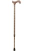 Fashion Derby Adjustable Walking Stick - British Plaid