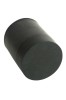 Black Rubber Ferrule RFA22 - 22mm - 7/8