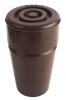 Brown Rubber Ferrule - RF19 - 19mm