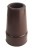 Brown Rubber Ferrule - RF19 - 19mm