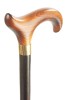 Country Derby Walking Stick with Blackthorn Shaft