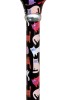 Animal Friends Derby Adjustable Walking Stick - Crazy Cats