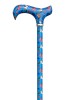 Animal Friends Derby Adjustable Walking Stick - Butterflies