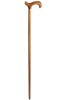 Flame Scorched Derby Walking Stick with Collar