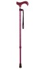 Engraved Adjustable Derby Walking Stick - Purple