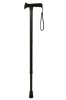 Gel Handle Adjustable Walking Stick - Black