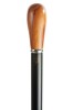 Rosewood Pistol Grip Collectors Cane