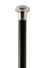 Classic Silver Plate Knob Handle Walking Stick