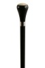 Black Horn Topped Dress Walking Cane