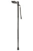 Anatomical Black Right Handed Folding Walking Stick