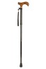 Black Deluxe Folding Walking Stick