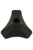 Black Stabilising Tripod Rubber Ferrule