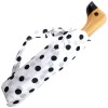 Susino Duck Black & White Folding Umbrella - Polka Dot