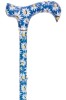 British Wildflowers Derby Adjustable Walking Stick - Daisies