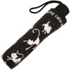 Black/White Raining Cats & Dogs Folding Umbrella