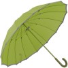 Sedici Fibreglass 16 Rib Umbrella - Soft Green