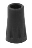 Black Rubber Ferrule for hiking poles - 12mm