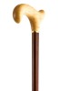 Gents Birch Derby Walking Stick - Extra Wide Handle