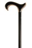 Exotic Parquetry Derby Walking Stick in Ebony, Maple and Padouk Wood