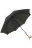 Black Adjustable Walking Stick Umbrella by Classic Canes