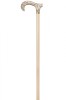 Marble Handled Acrylic Derby Moderne Walking Stick - Champagne
