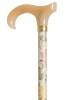 Petite Adjustable Derby Walking Stick - English Roses