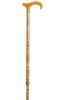 Petite Adjustable Derby Walking Stick - Autumn Leaves