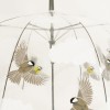Fallen Fruits See-Through Umbrella - Birds in Flight