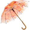 Tree Canopy Dome Clear Umbrella - Autumn Leaf